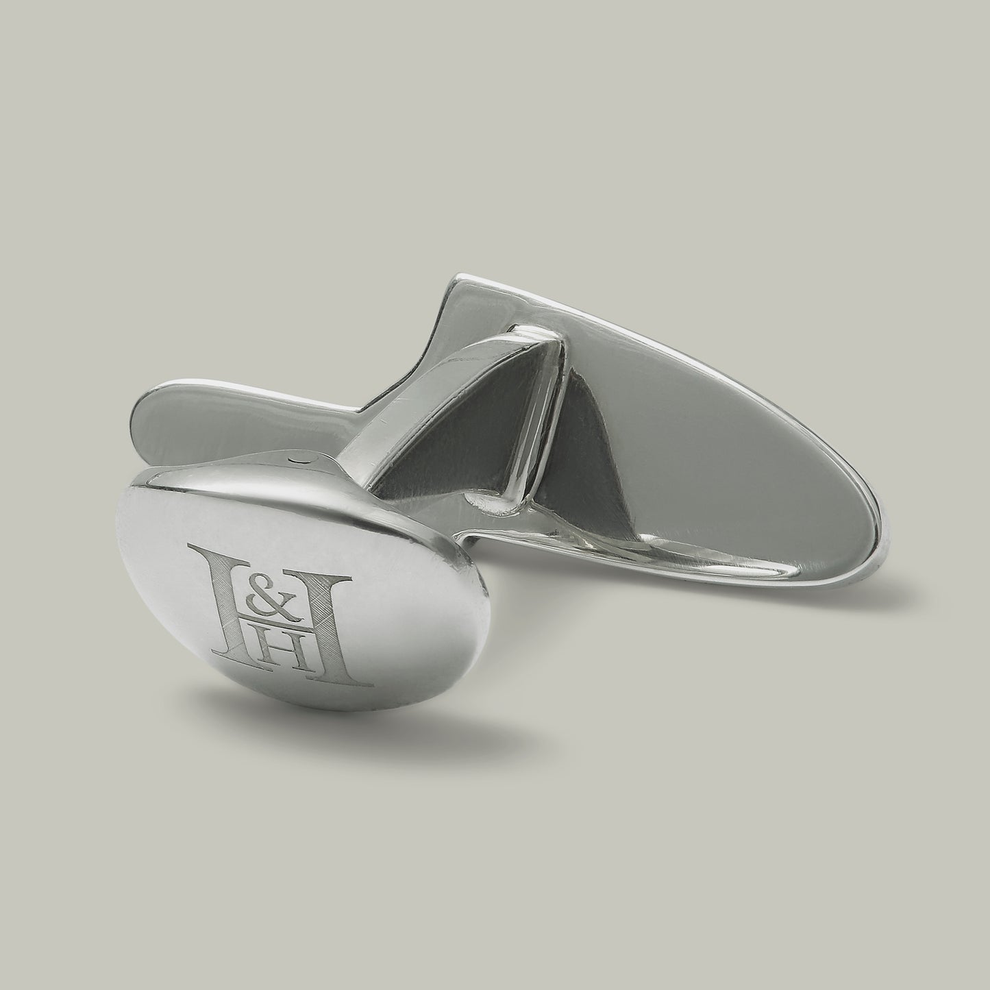Silver Engraved Sidelock Cufflinks