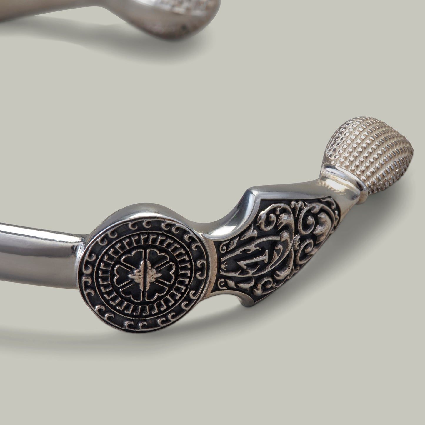 Silver H&H Top Lever Bangle