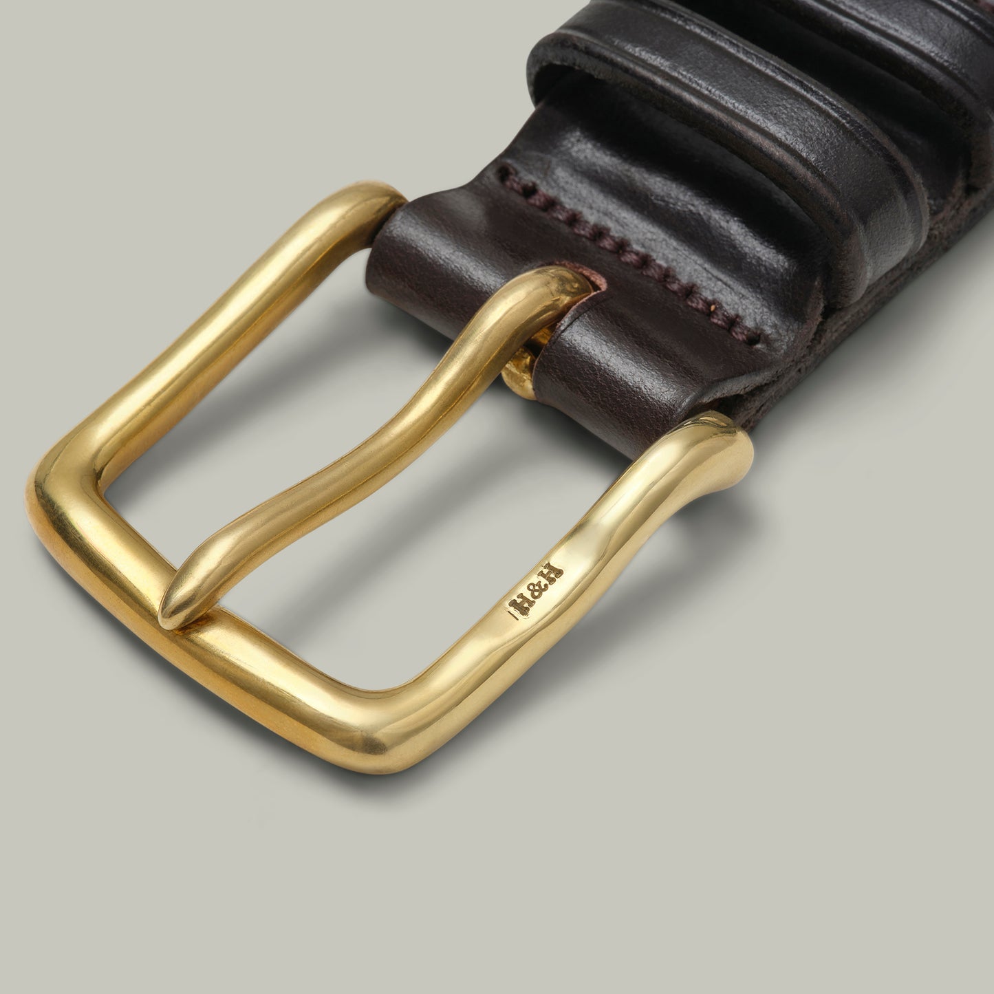 Classic 1.5" Lined Bridle Leather Belt [HAVANA]
