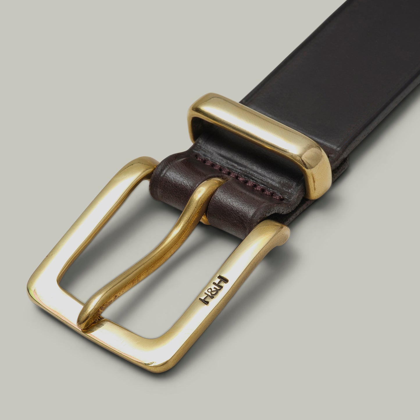 Classic Unlined 1.5 Metal Keeper [HAVANA]