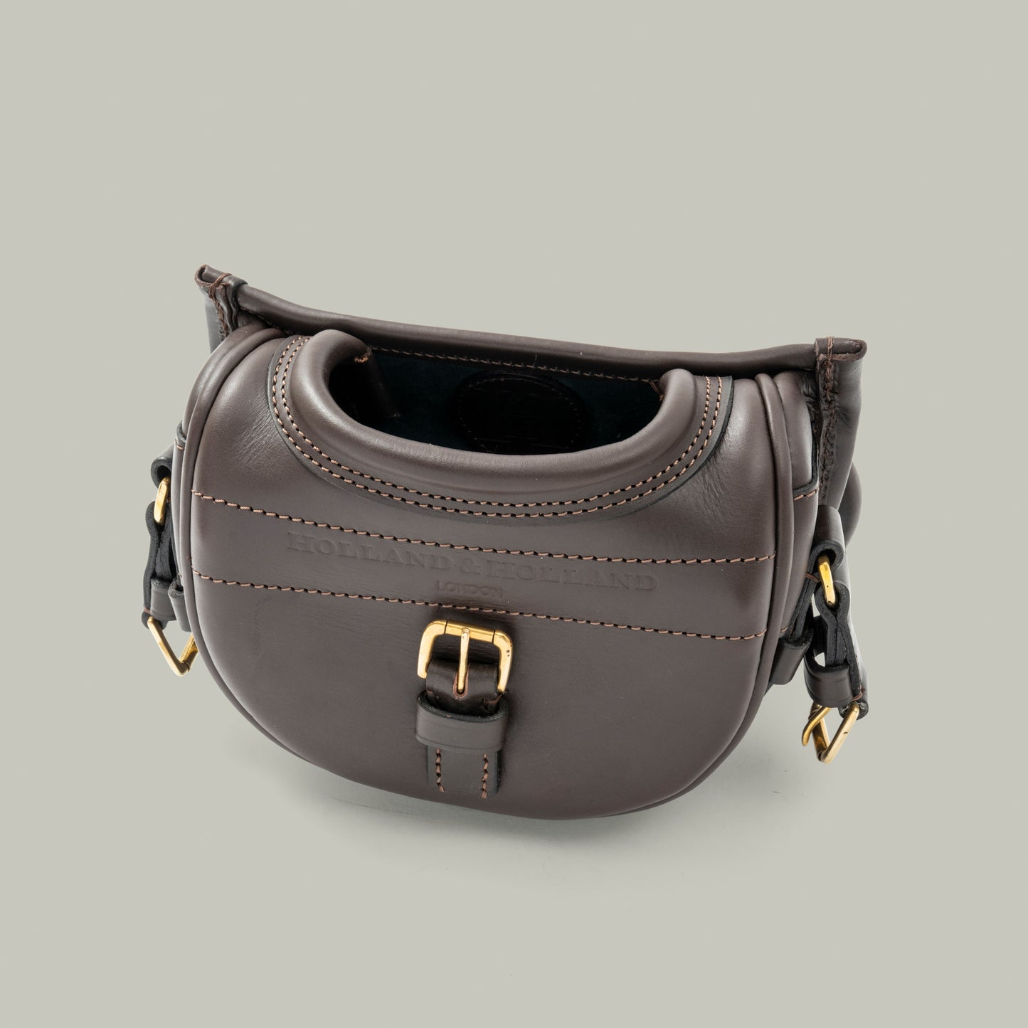 Northwood Bridle Leather Cartridge Bag [havana] Size 75