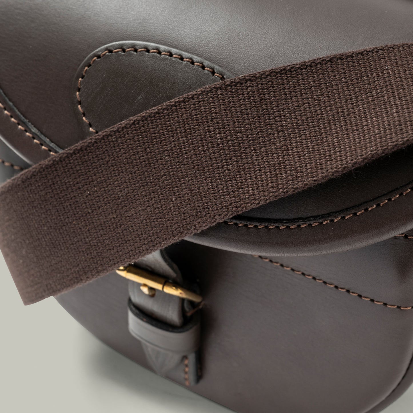 Northwood Bridle Leather Cartridge Bag [havana] Size 75