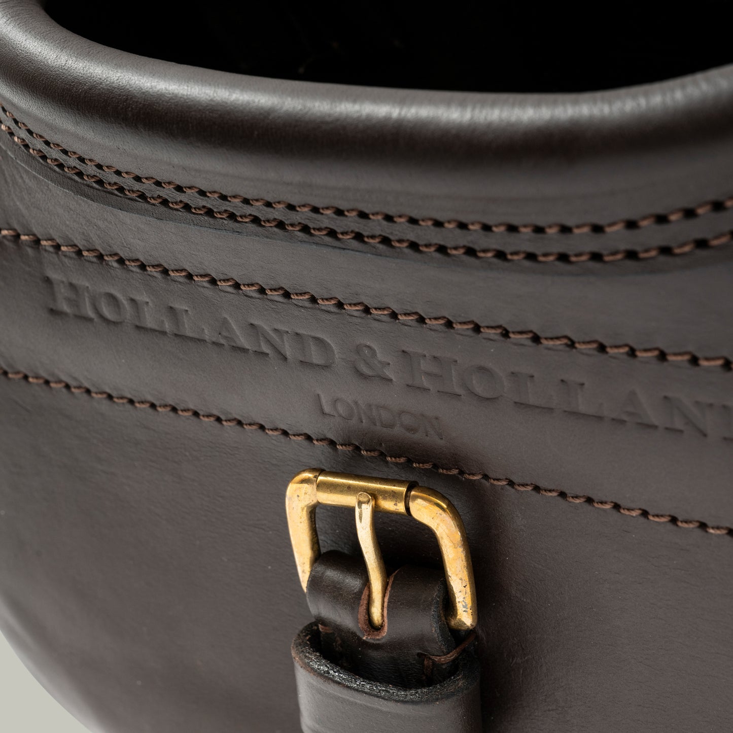 Northwood Bridle Leather Cartridge Bag [havana] Size 75
