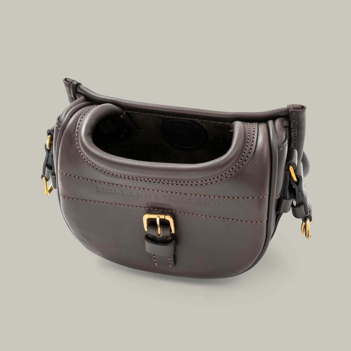Northwood Bridle Leather Cartridge Bag [Havana] Size 100