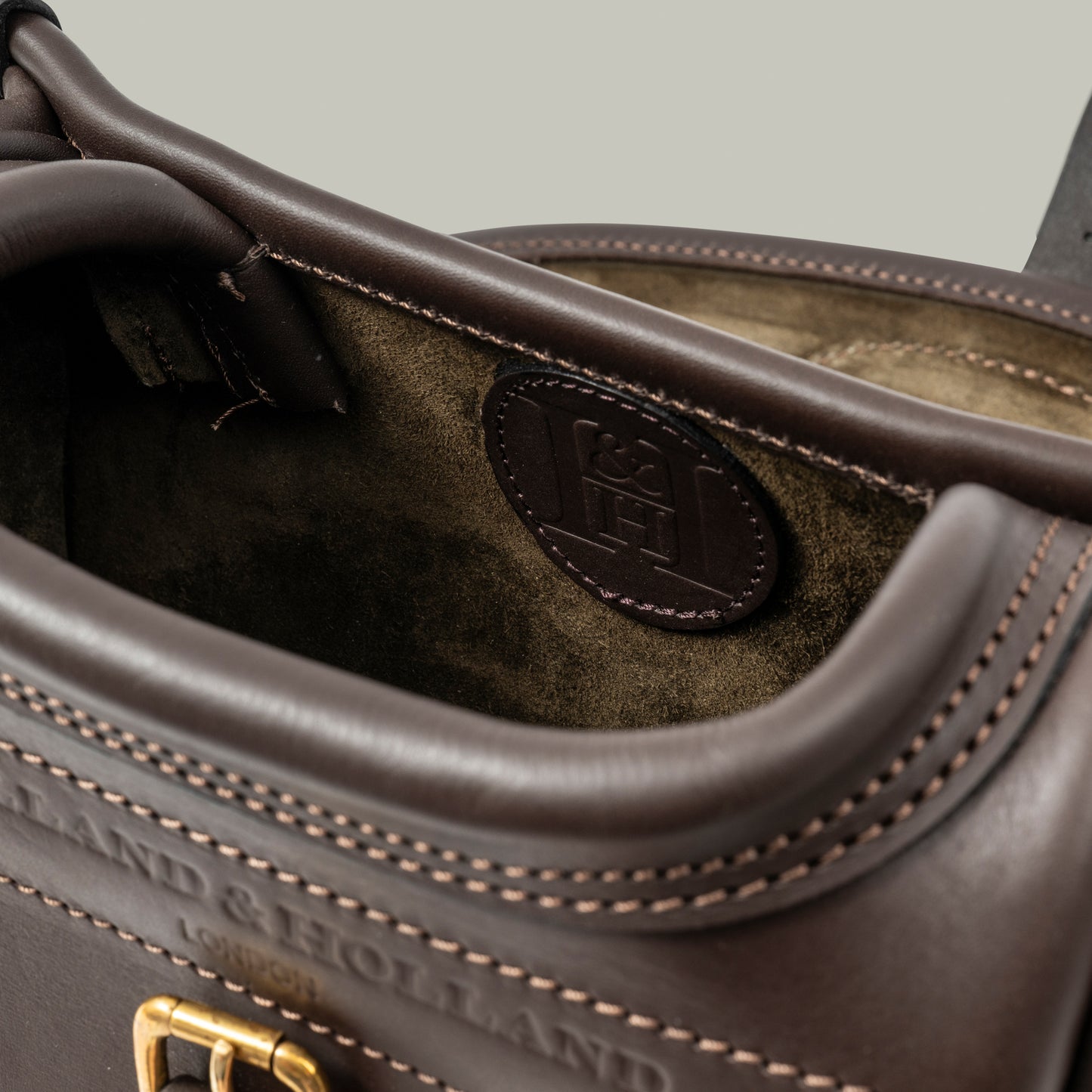 Northwood Bridle Leather Cartridge Bag [Havana] Size 100