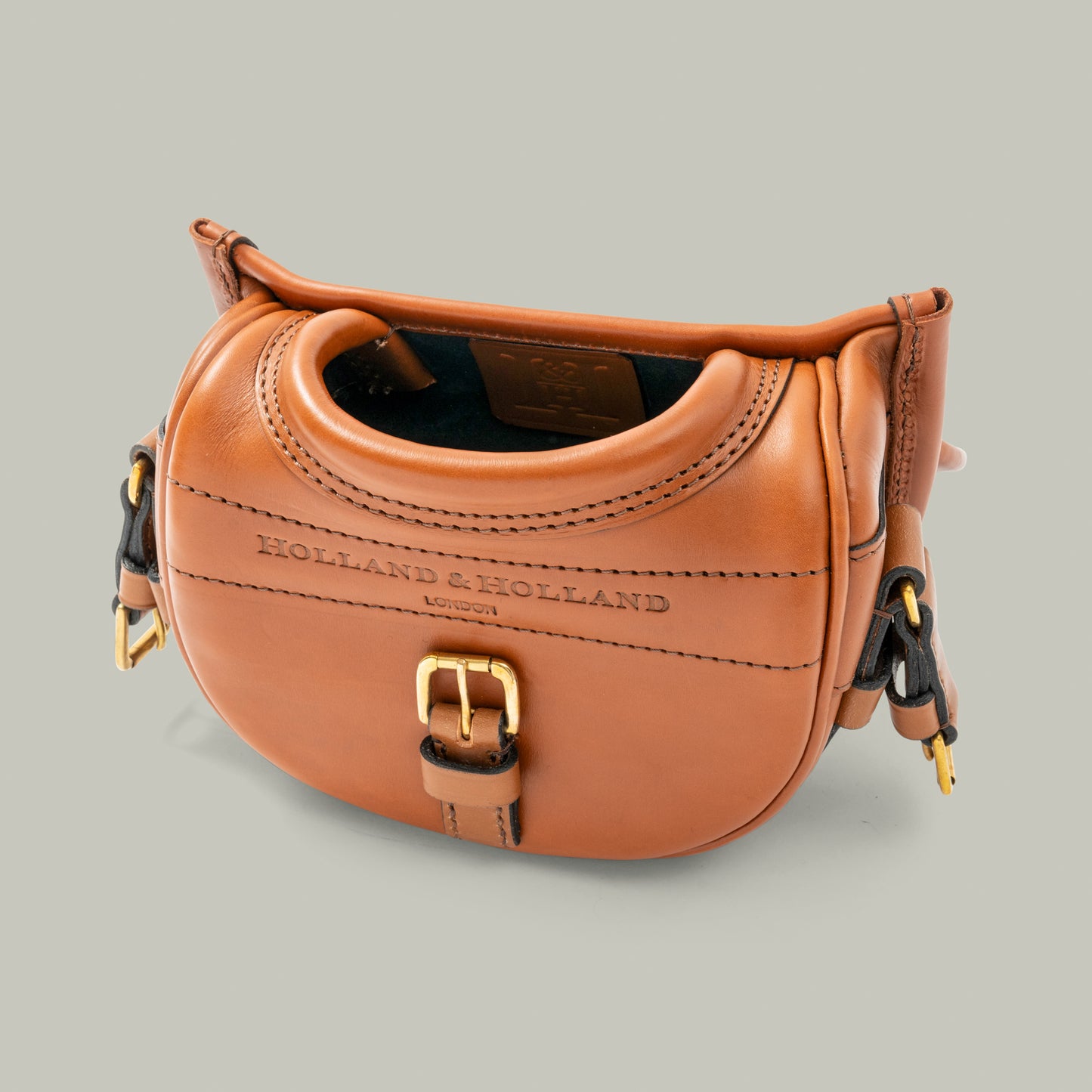 Northwood Bridle Leather Cartridge Bag Size 75 [London Tan]