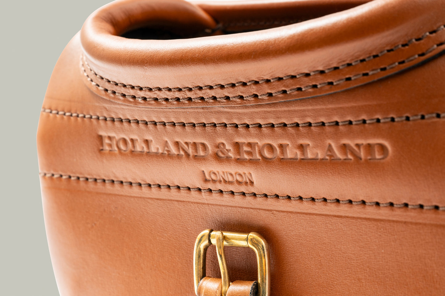 Northwood Bridle Leather Cartridge Bag Size 75 [London Tan]