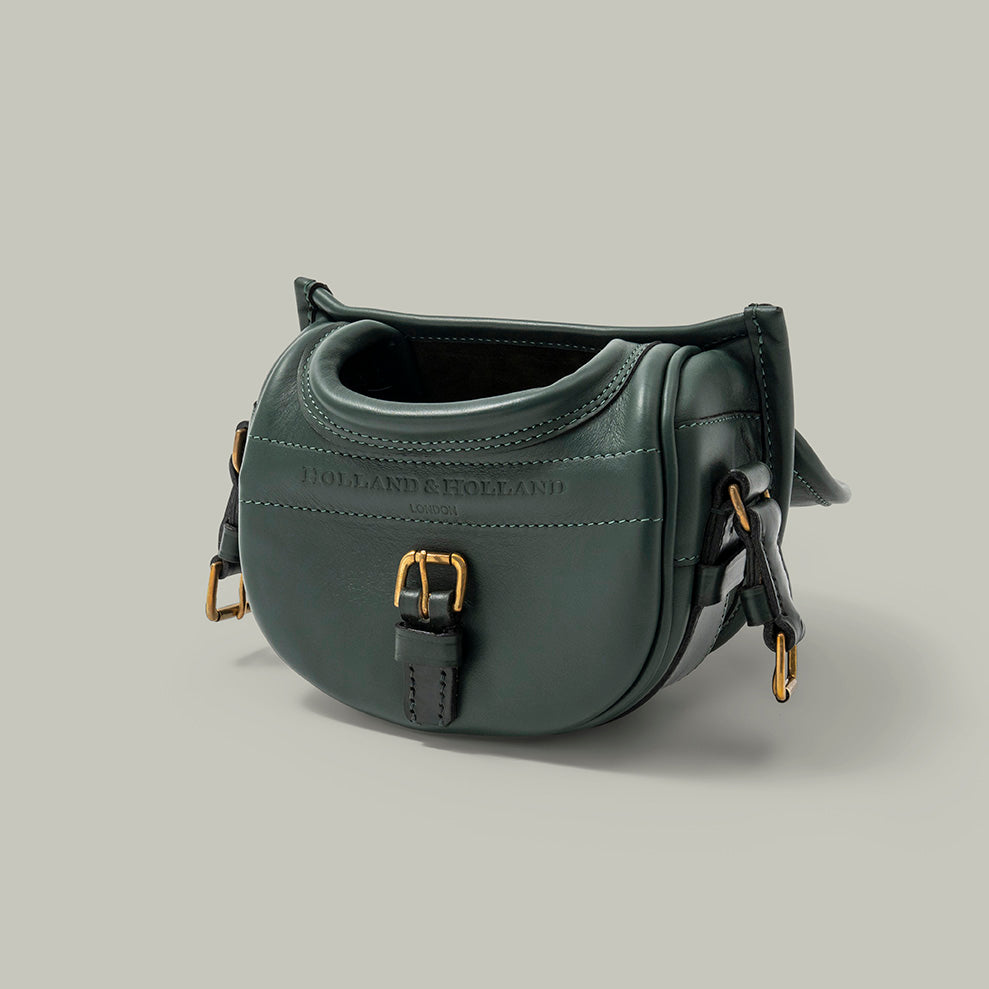 Northwood leather cartridge bag Green bag size 75