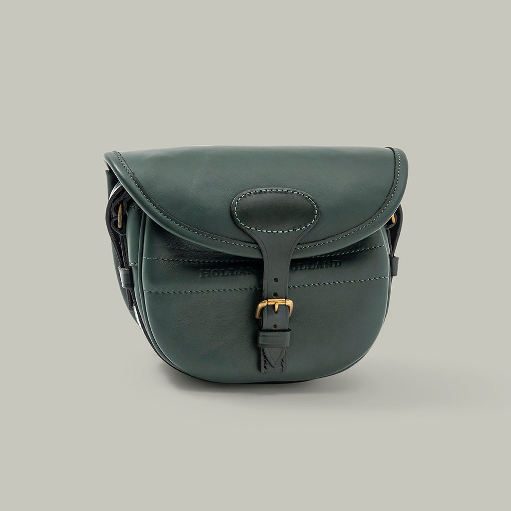 Northwood leather cartridge bag Green bag size 100
