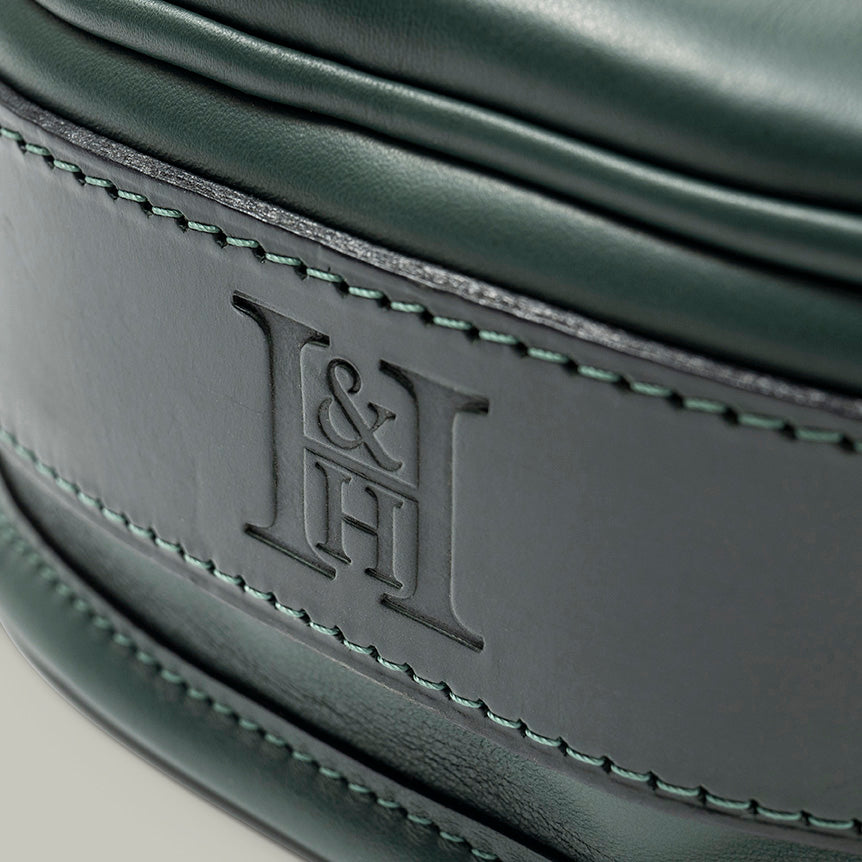 Northwood leather cartridge bag Green bag size 100