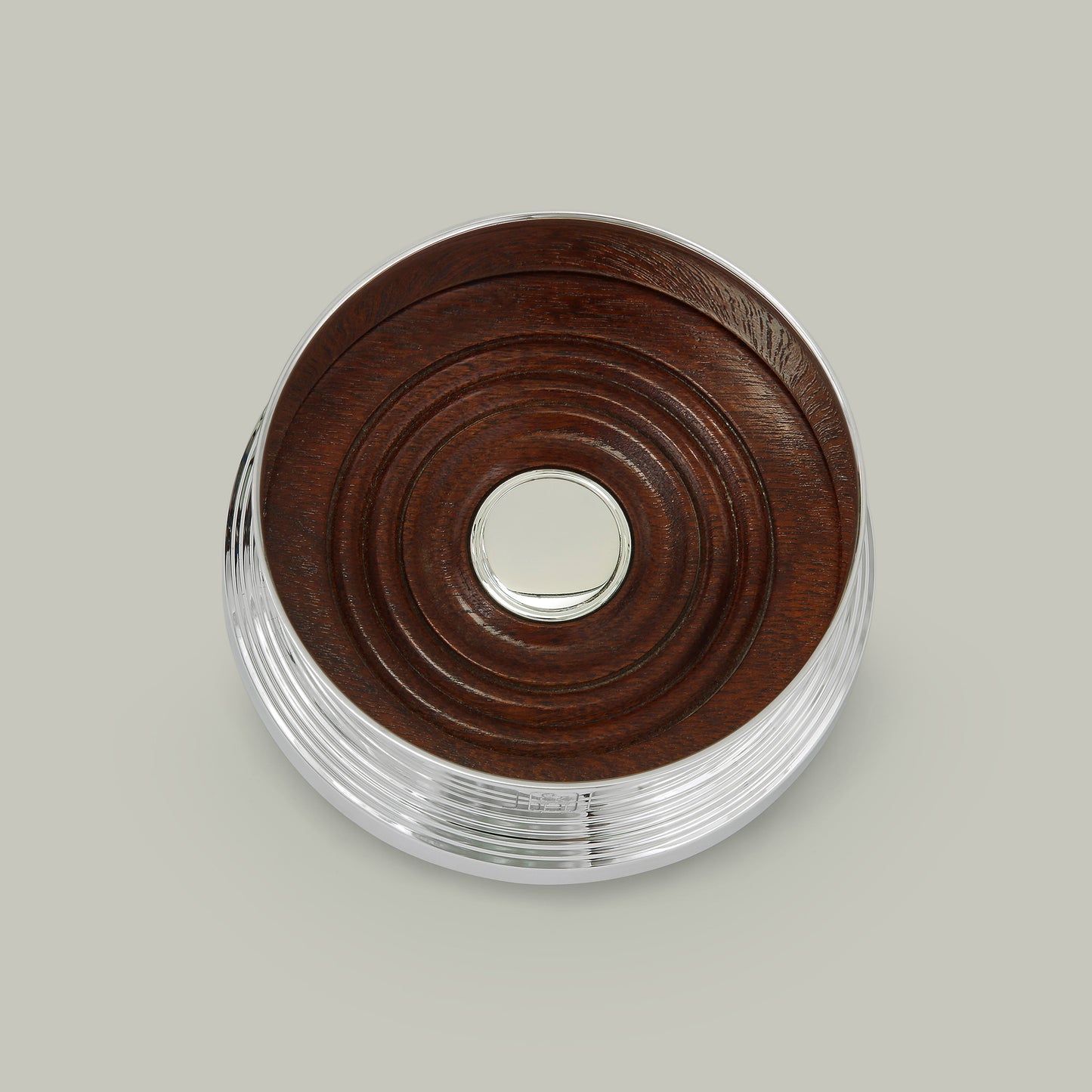 Silver Wine Coaster