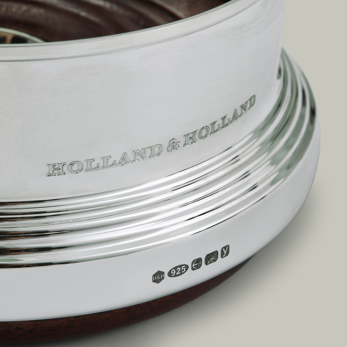Silver Wine Coaster