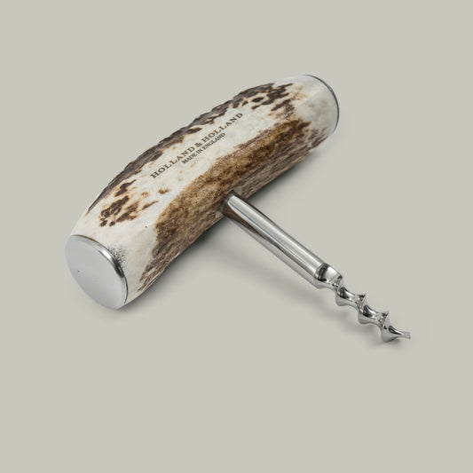 Pewter Capped Stag horn Corkscrew