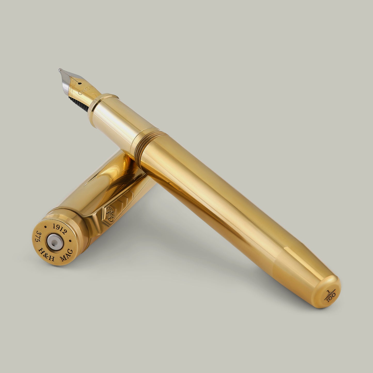 Fountain Pen Converter Kit For .375 H&H Magnum Pen