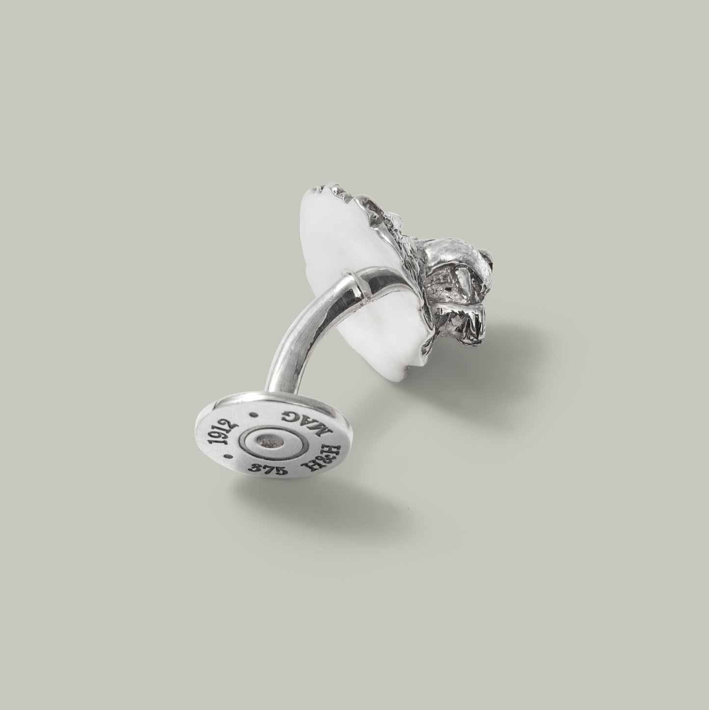 Big Five - Silver Lion Cufflinks