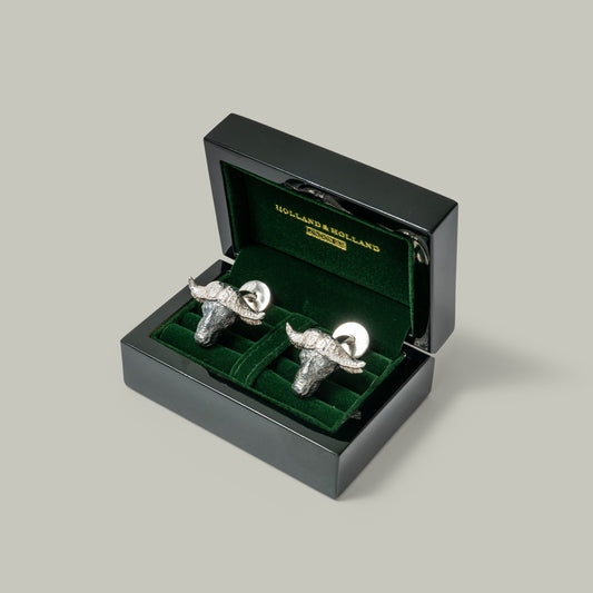 Big Five - Silver Buffalo Cufflinks