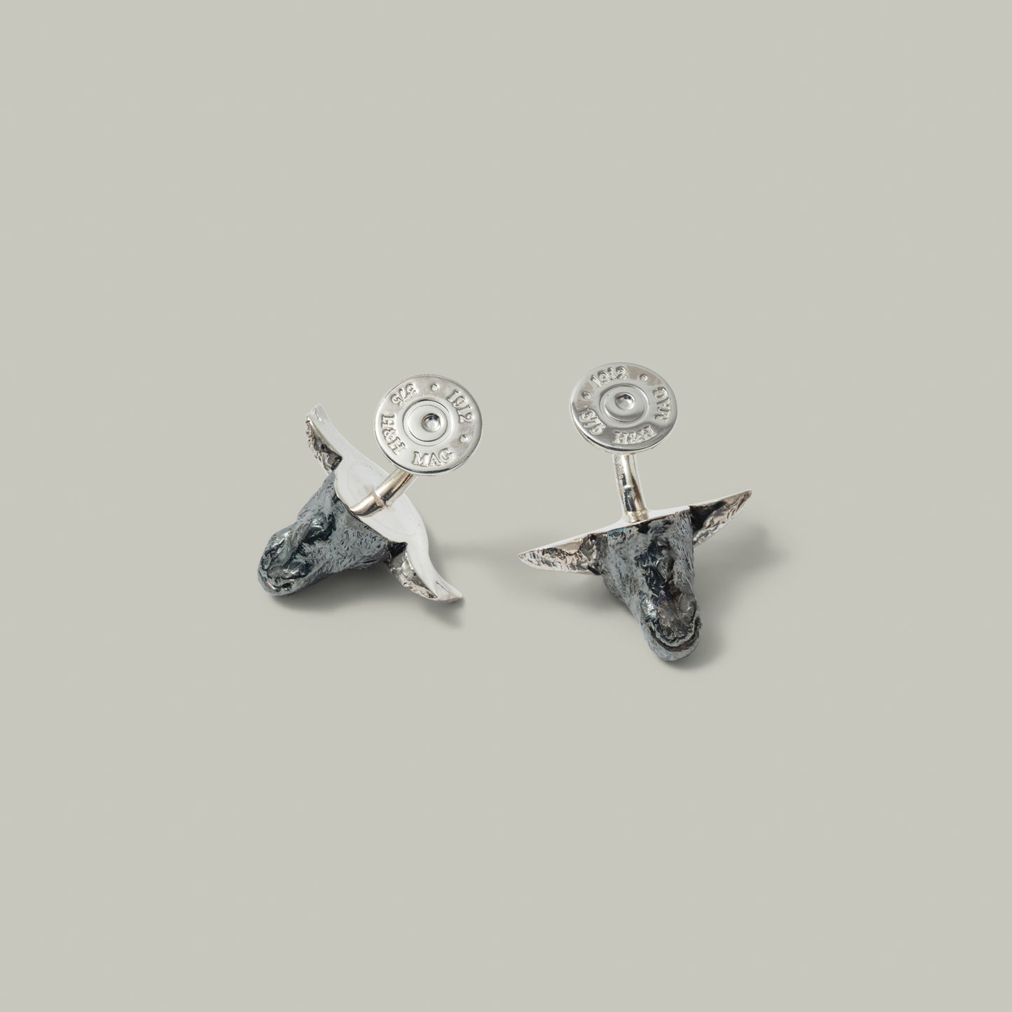 Big Five - Silver Buffalo Cufflinks