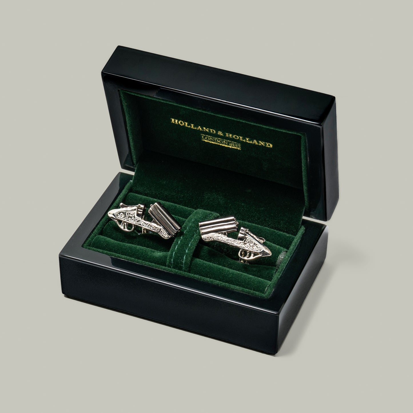 Silver Over & Under Pair Cufflinks