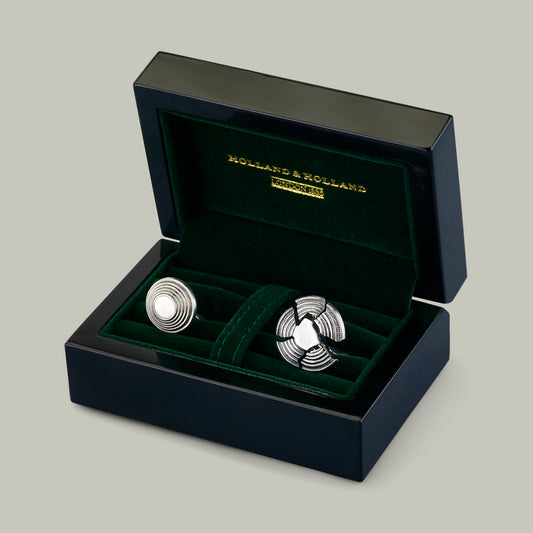 Silver Hit & Miss Cufflinks