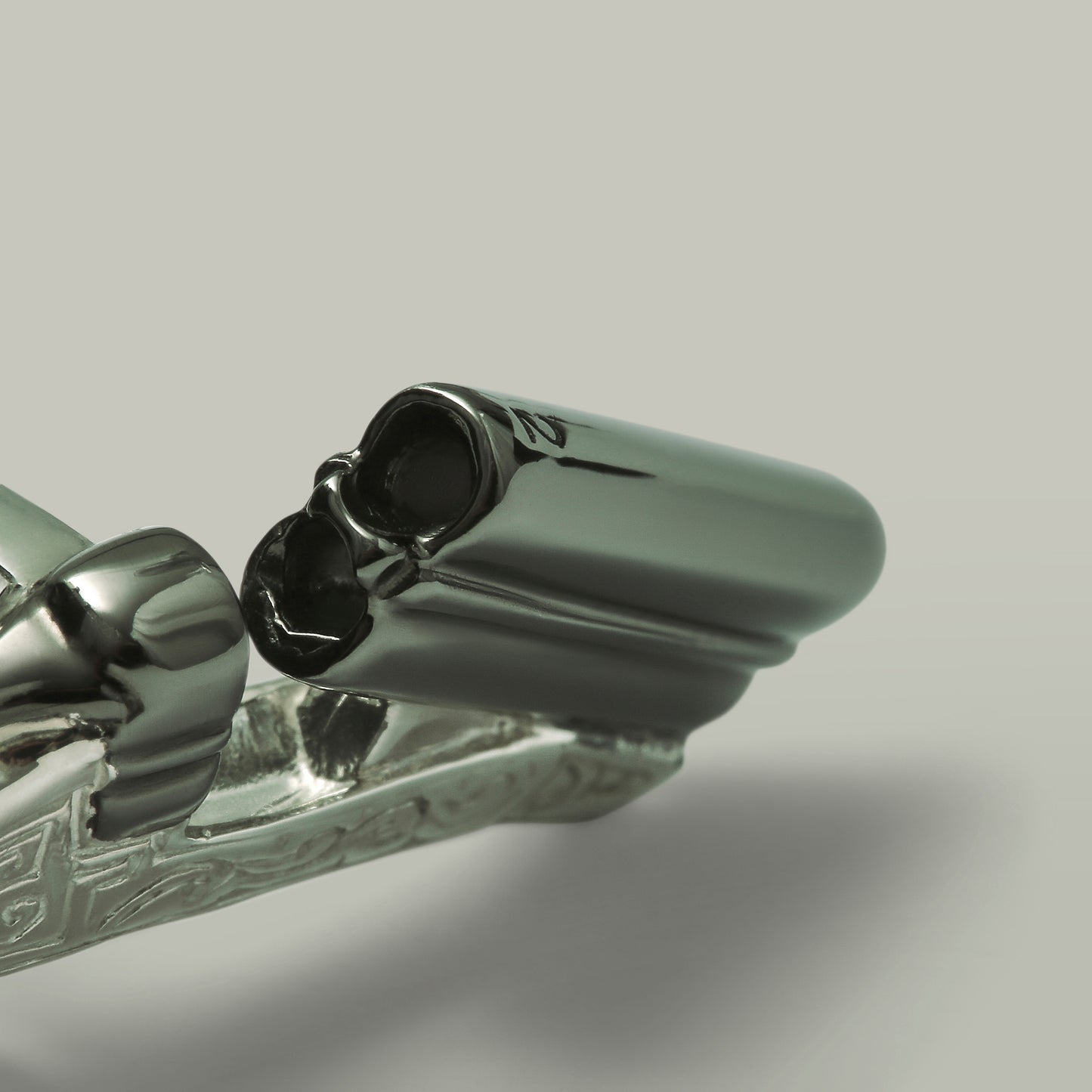 Silver Over & Under Pair Cufflinks