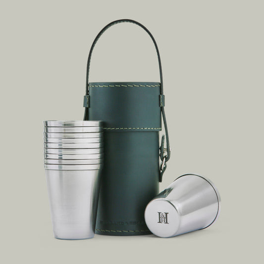 Cupset Position Finder In Leather Barrel
