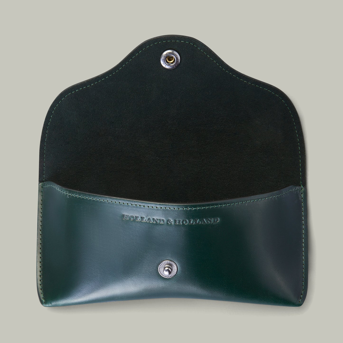 Noble Leather eyewear case - H&H Green