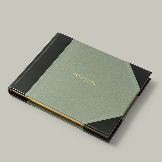 Northwood canvas & leather large Game Book