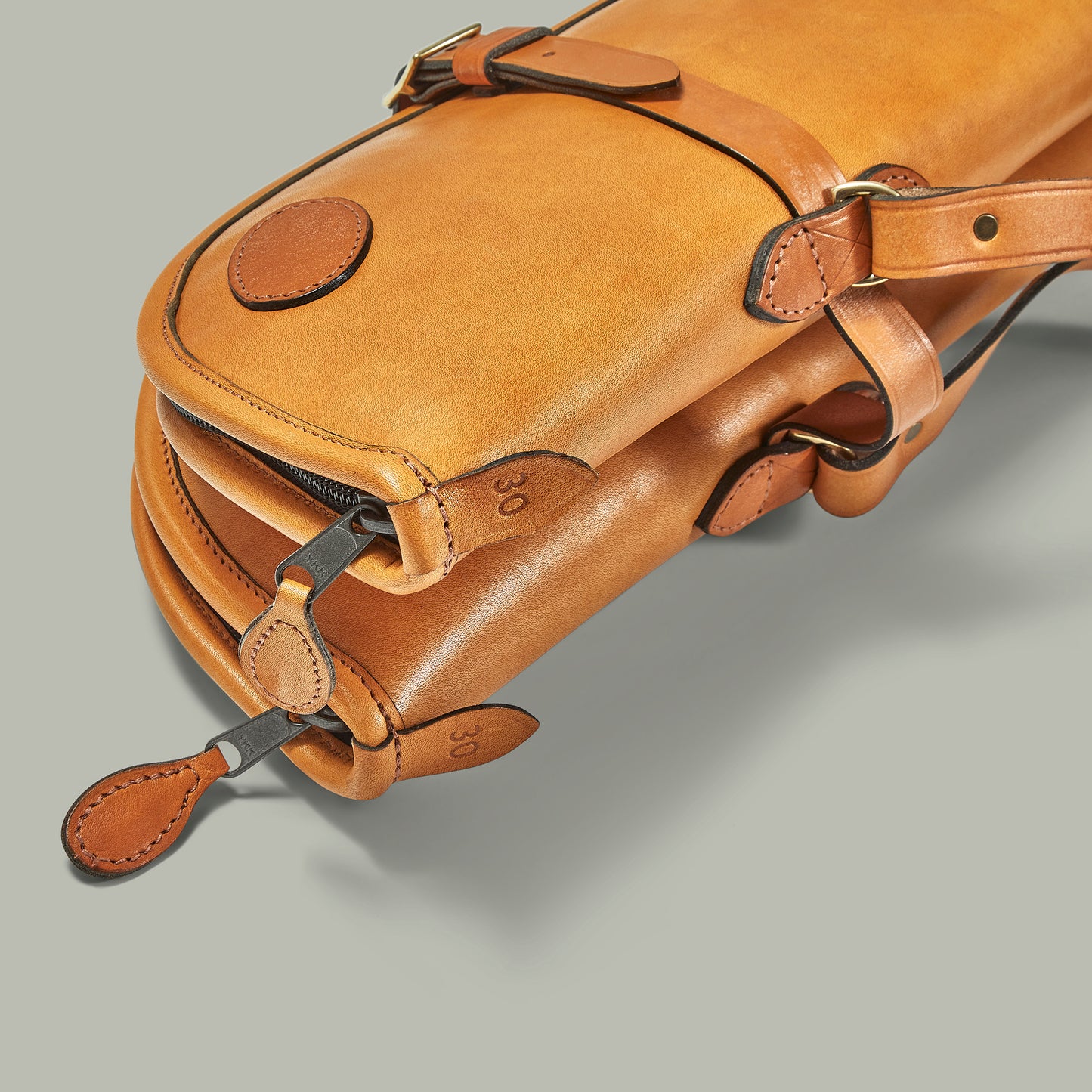 Bridle Leather Double Gun Slip [LONDON TAN]