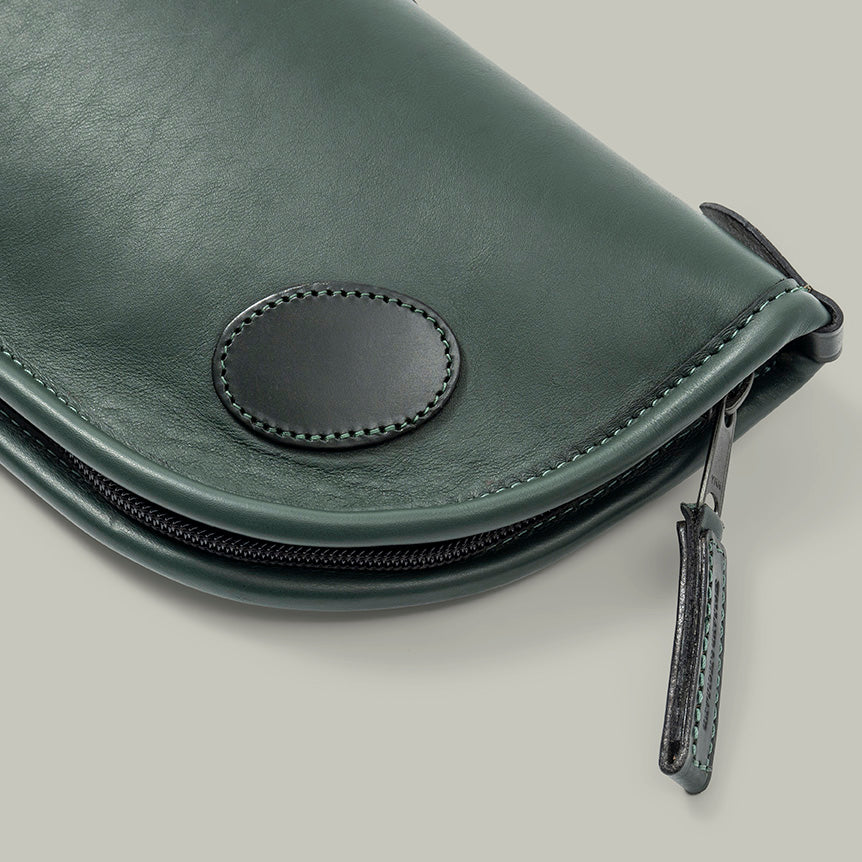 Northwood Bridle Leather Gun Slip [H&H GREEN]