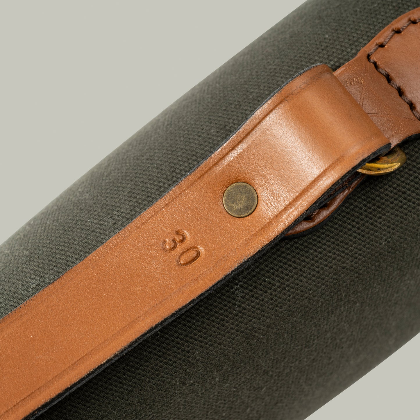 Northwood Canvas and Leather Gun slip [GREEN]