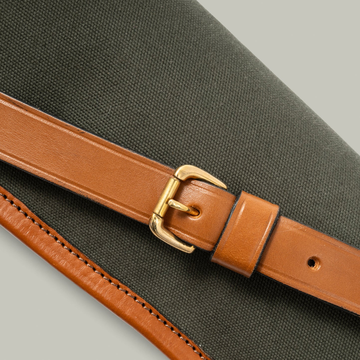 Northwood Canvas and Leather Gun slip [GREEN]