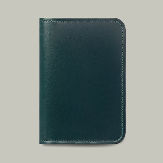Noble Leather Passport Cover - H&H Green