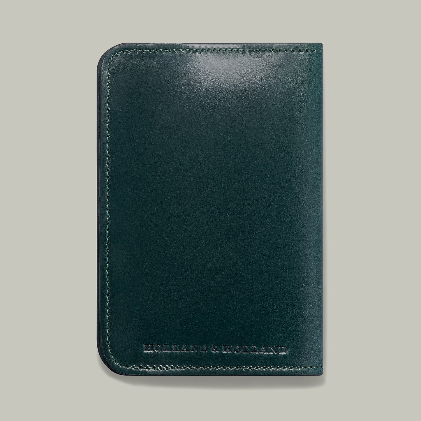 Noble Leather Passport Cover - H&H Green