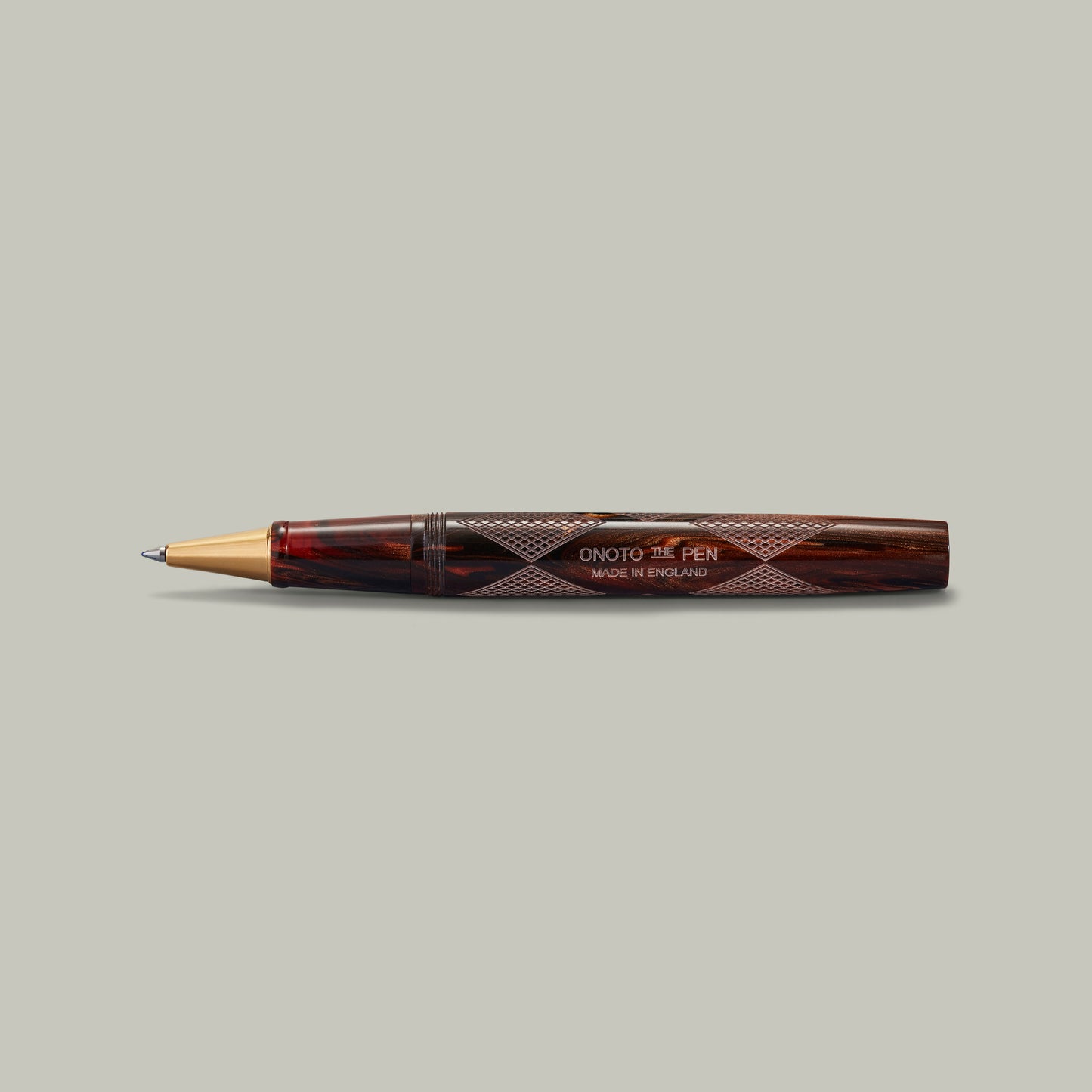 Royal Scroll Fountain Pen Checkered Barrel Ltd Edition