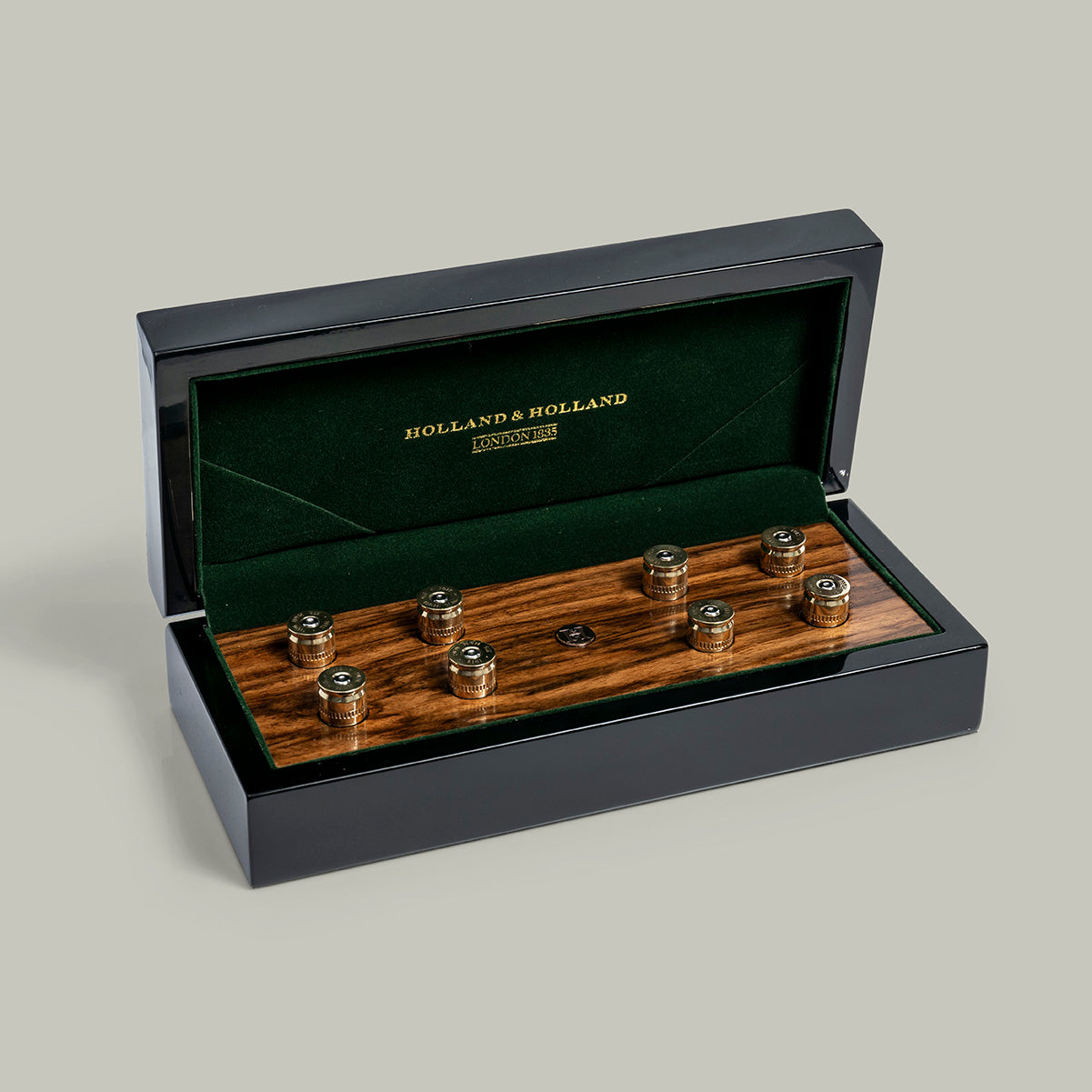 .375 H&H Mag numbered pegs in presentation box