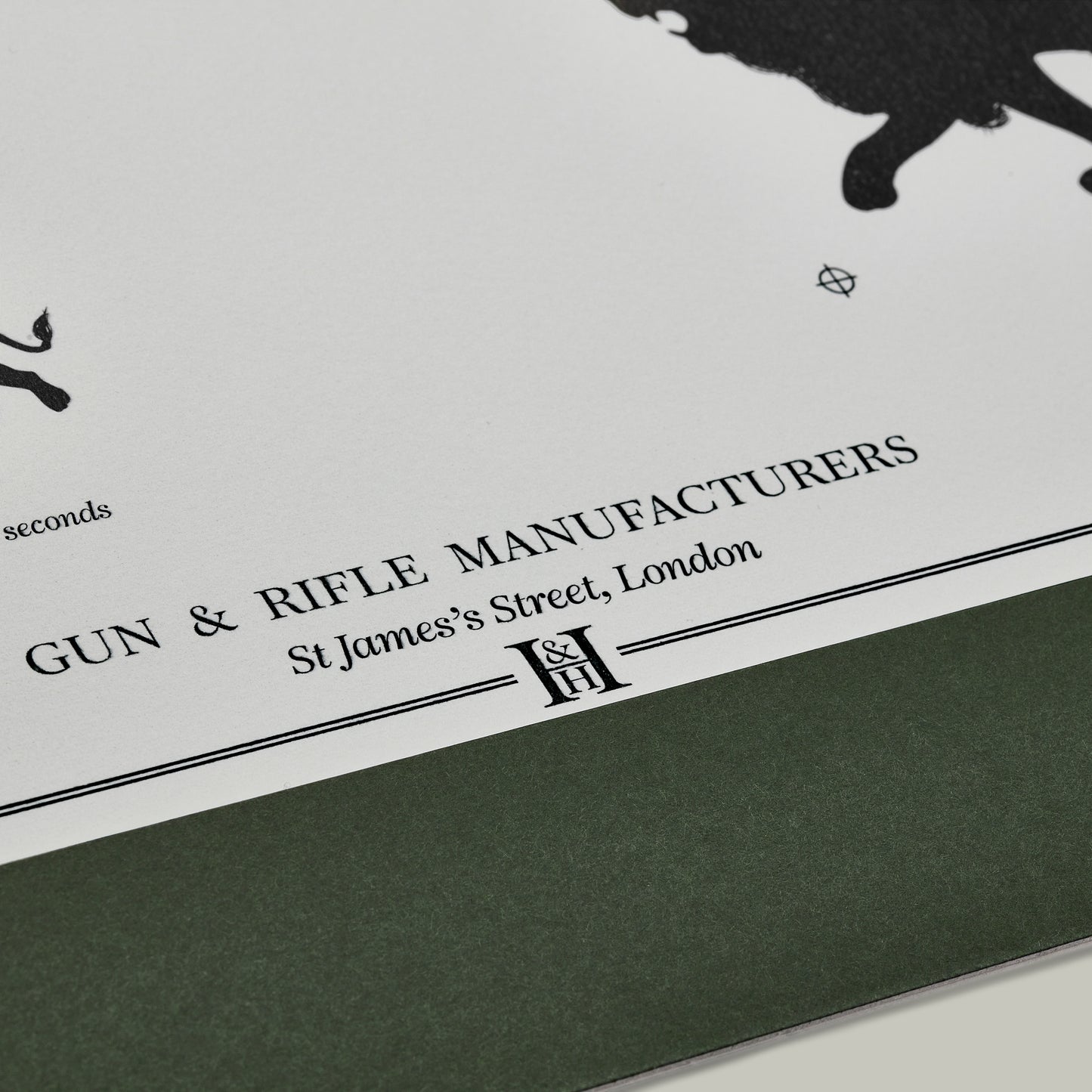 Big Five Distance Print - Mounted [LION]