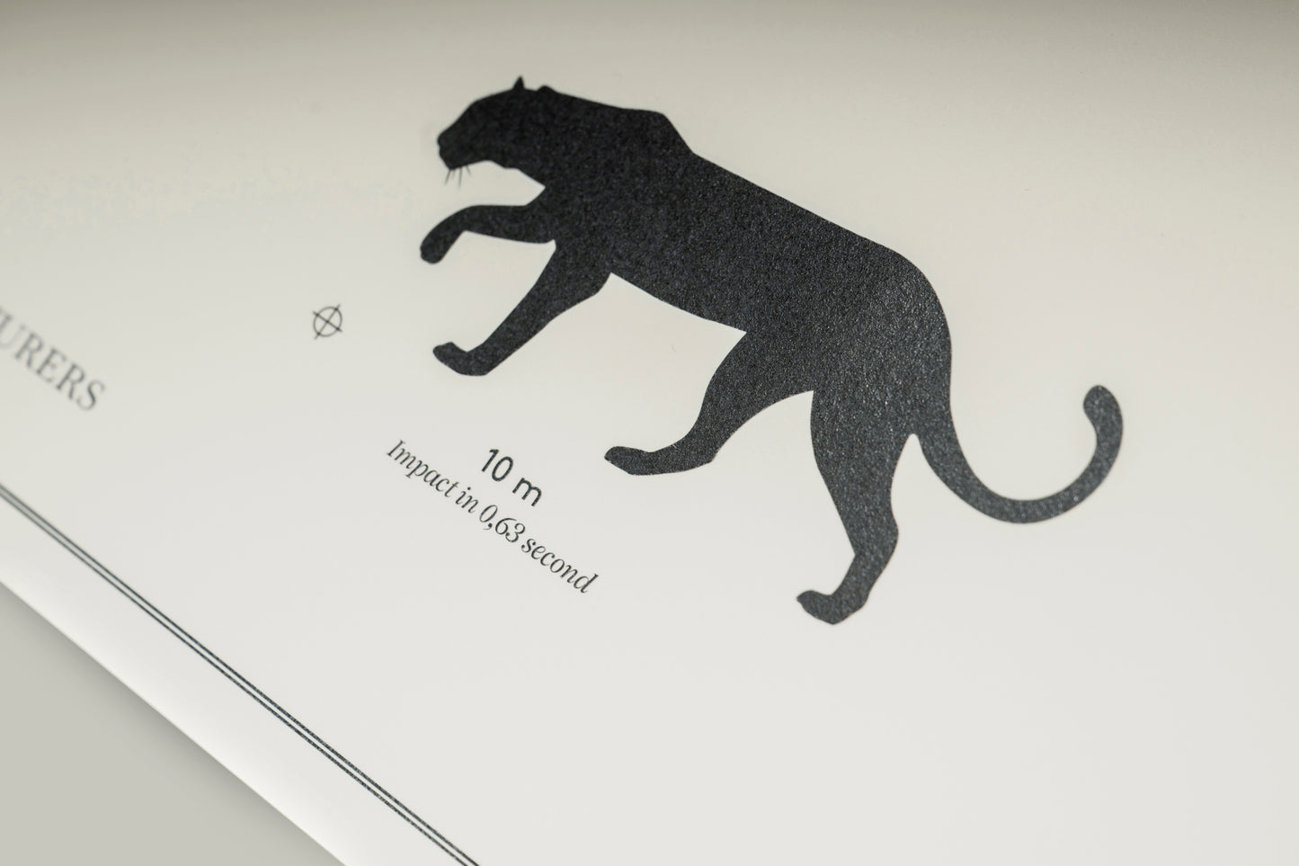 Big Five Distance Print - Mounted [LEOPARD]