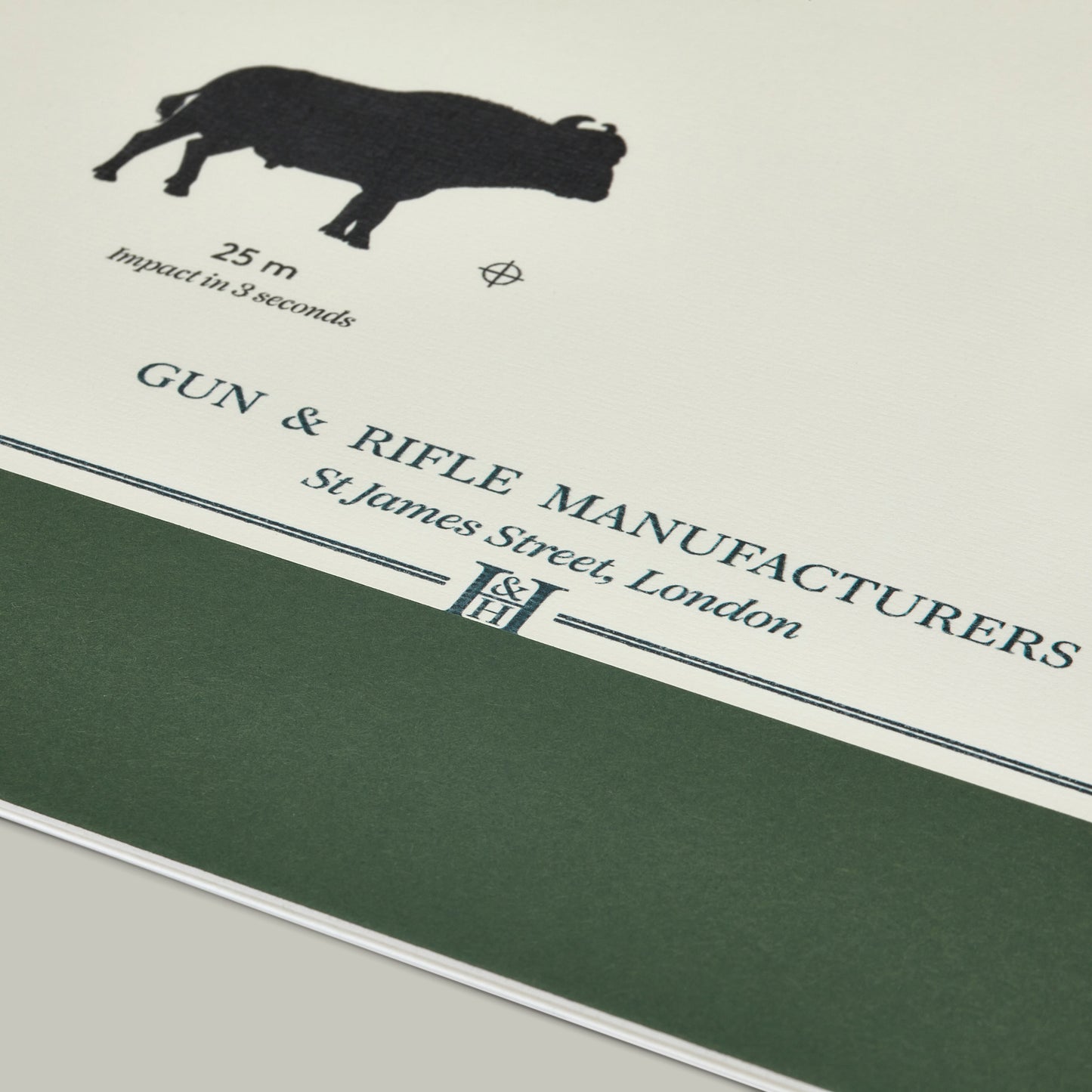 Big Five Distance Print - Mounted [BUFFALO]