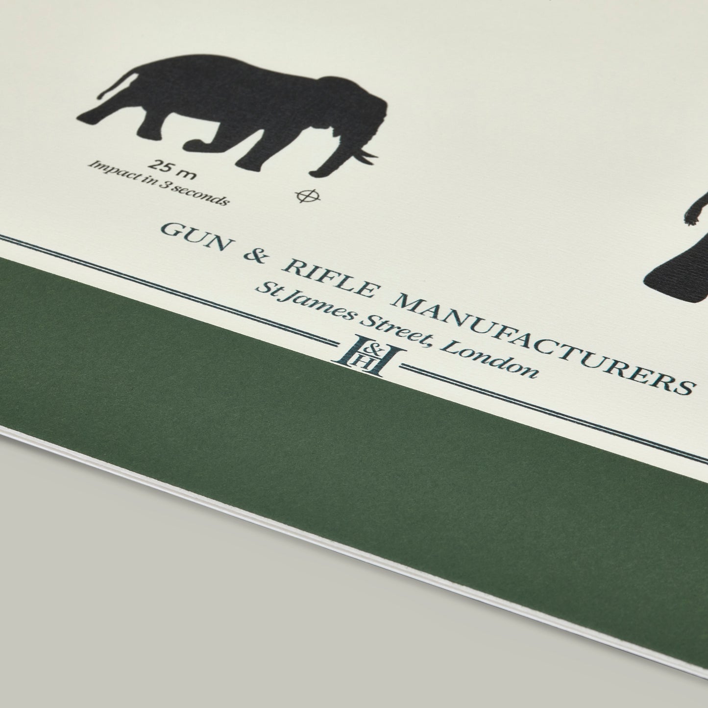 Big Five Distance Print - Mounted [ELEPHANT]