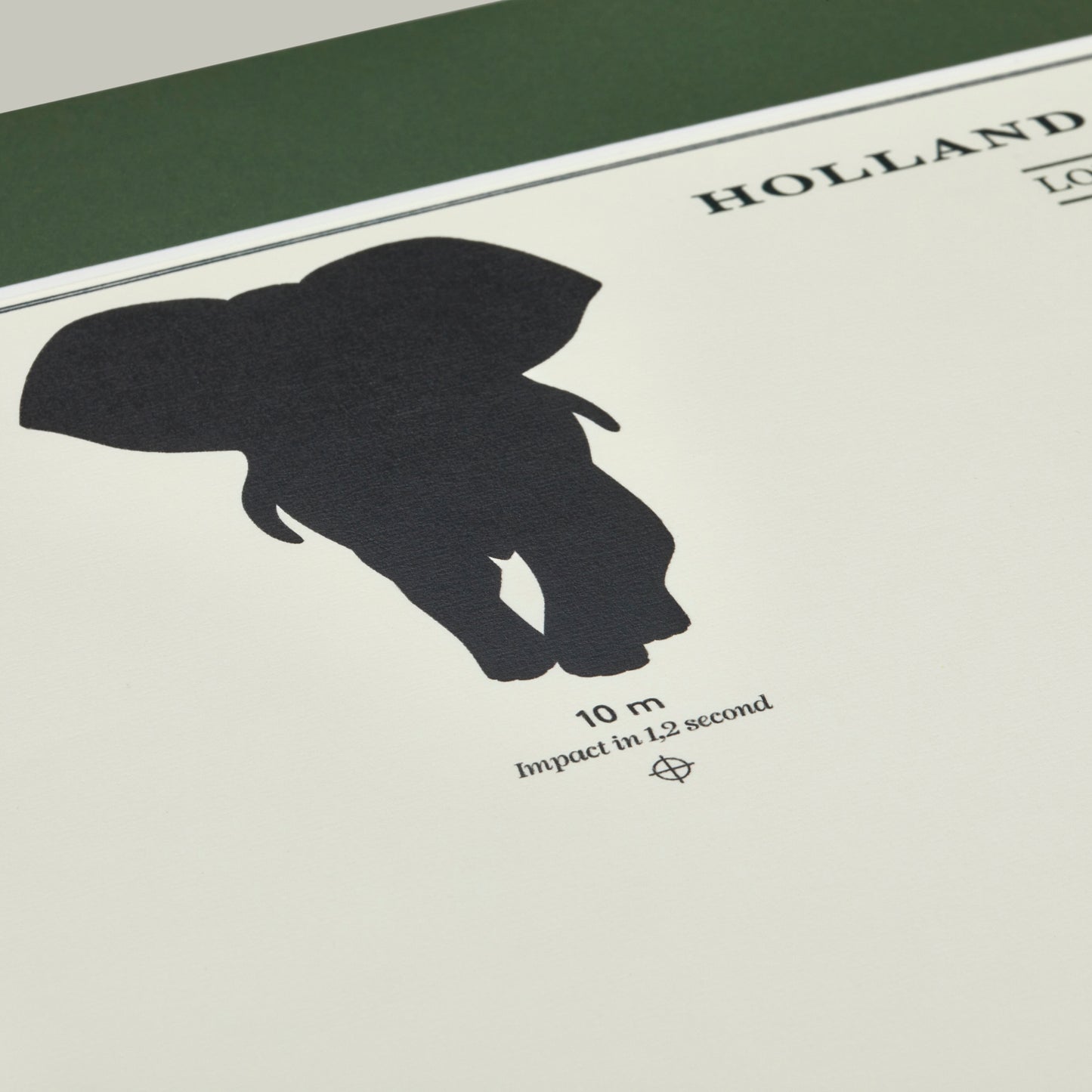 Big Five Distance Print - Mounted [ELEPHANT]