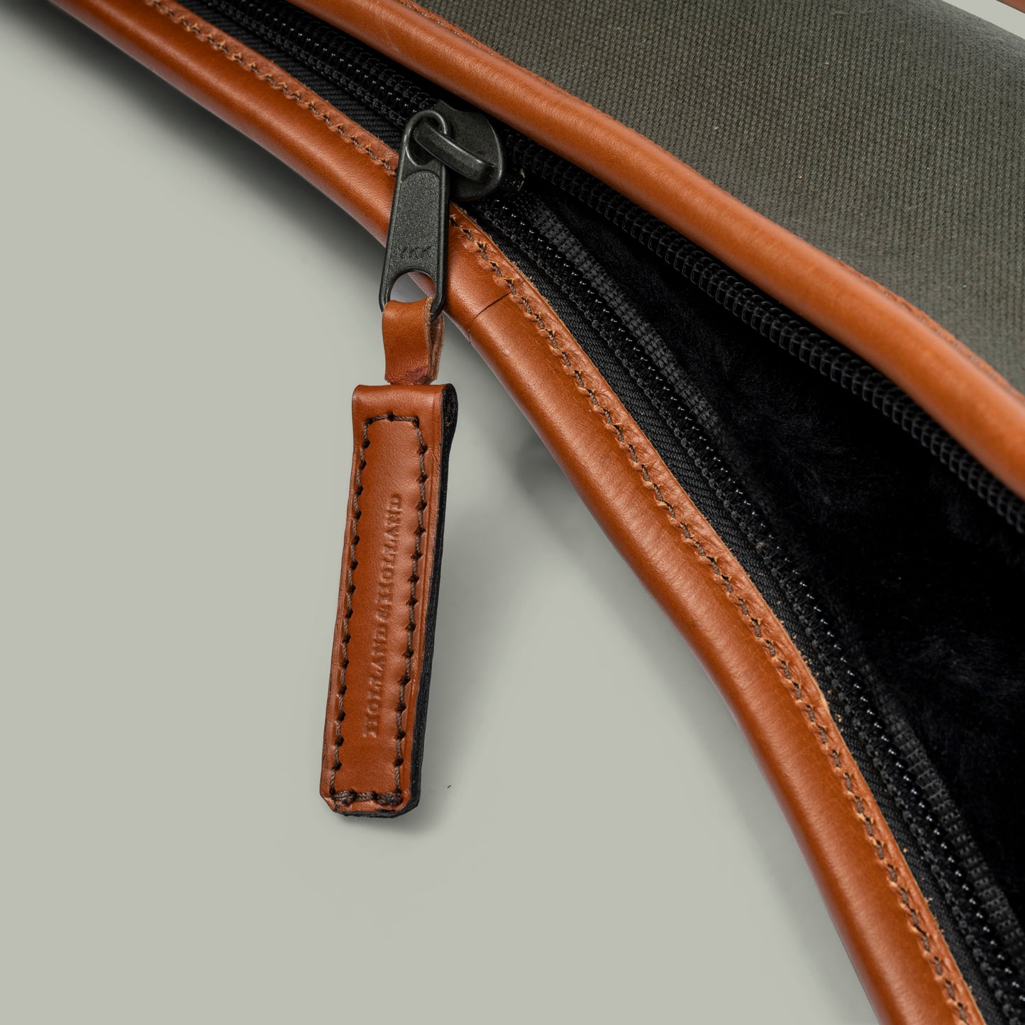 Northwood Lined Canvas and Leather Rifle Slip
