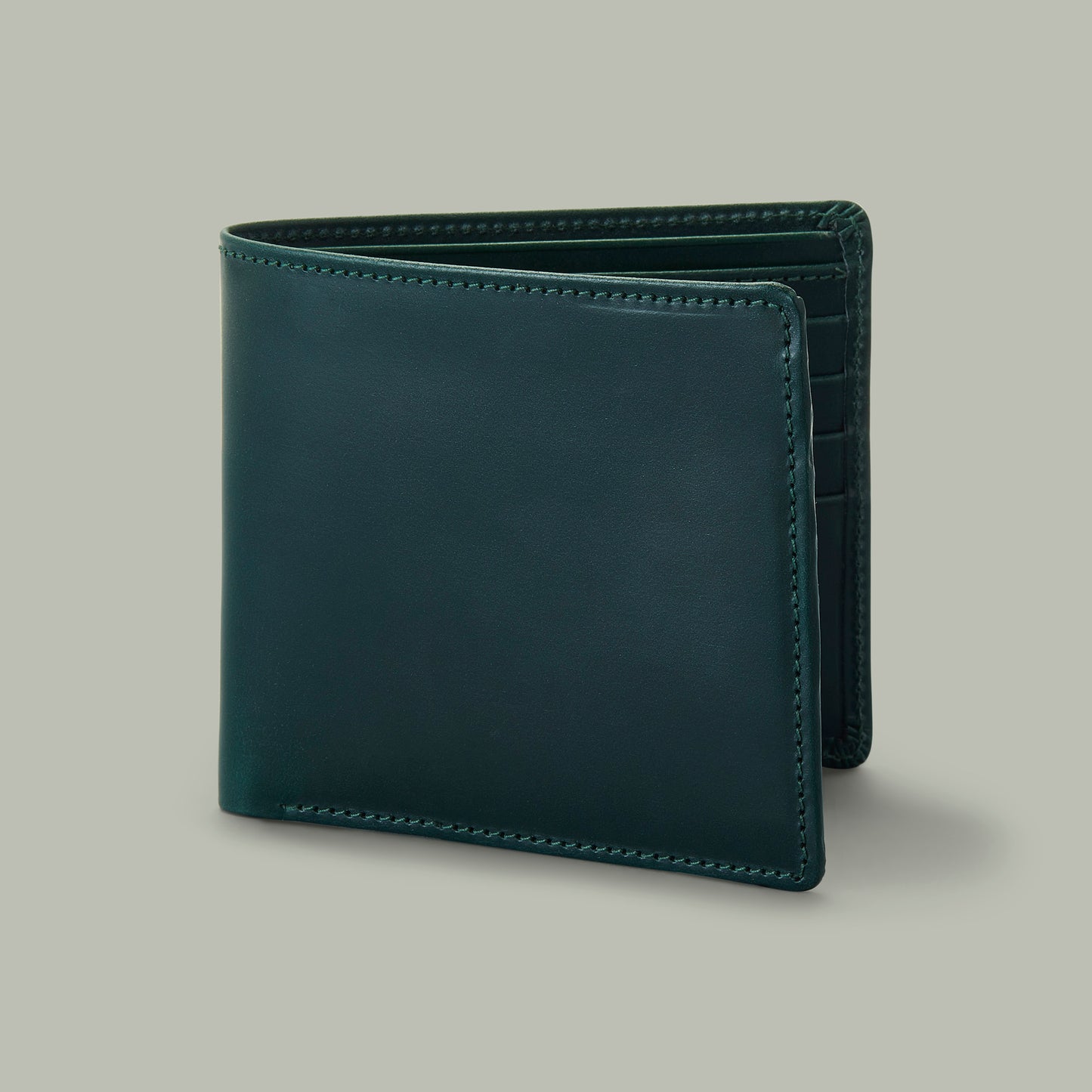 Noble Leather Wallet - H&H Green