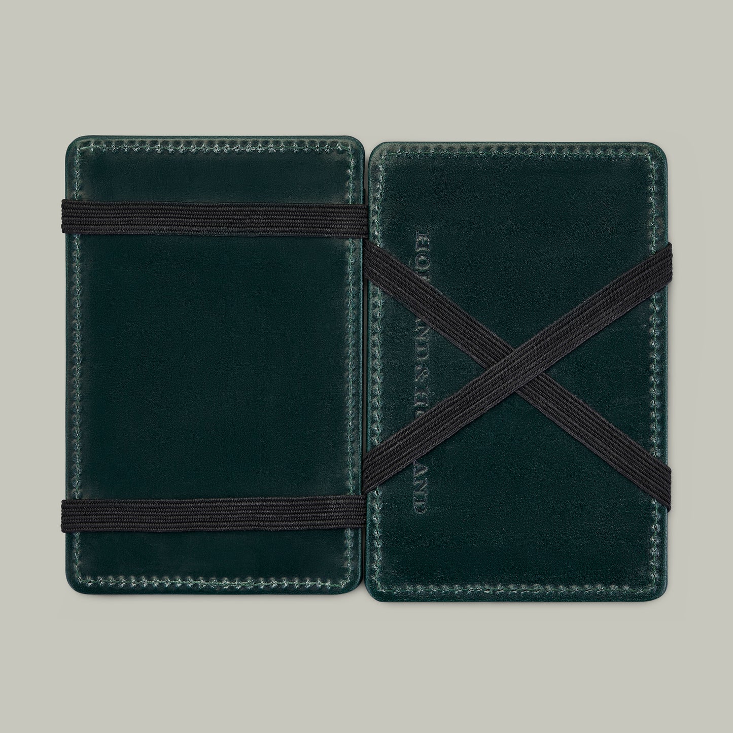 Noble Leather Magic Wallet - H&H Green