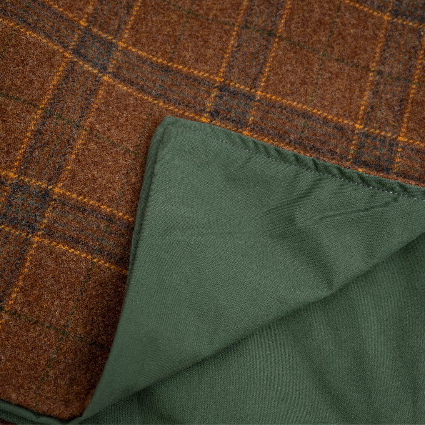 House Check Wool & Waxed back Picnic Blanket