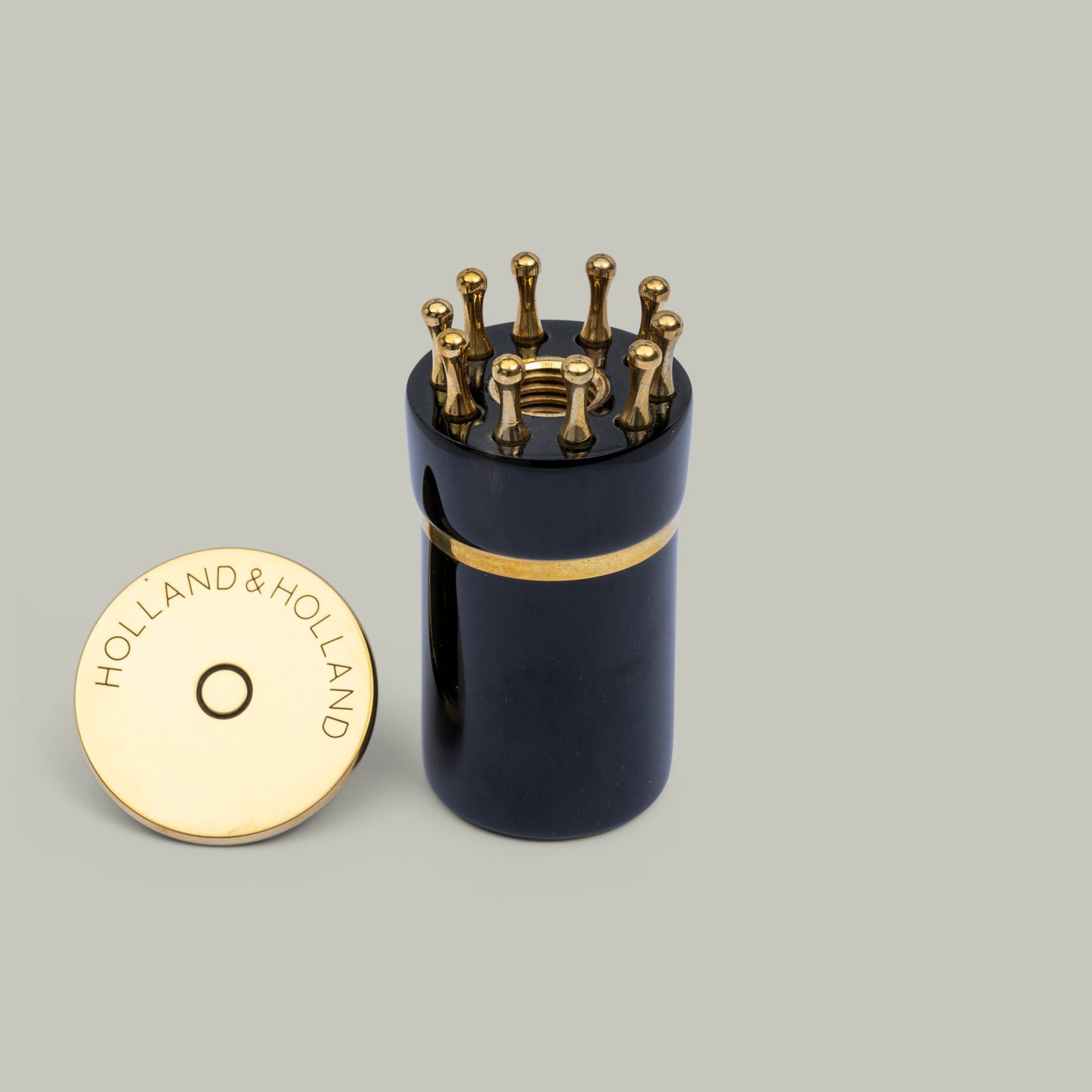 Northwood Buffalo Horn and Brass Position Finder