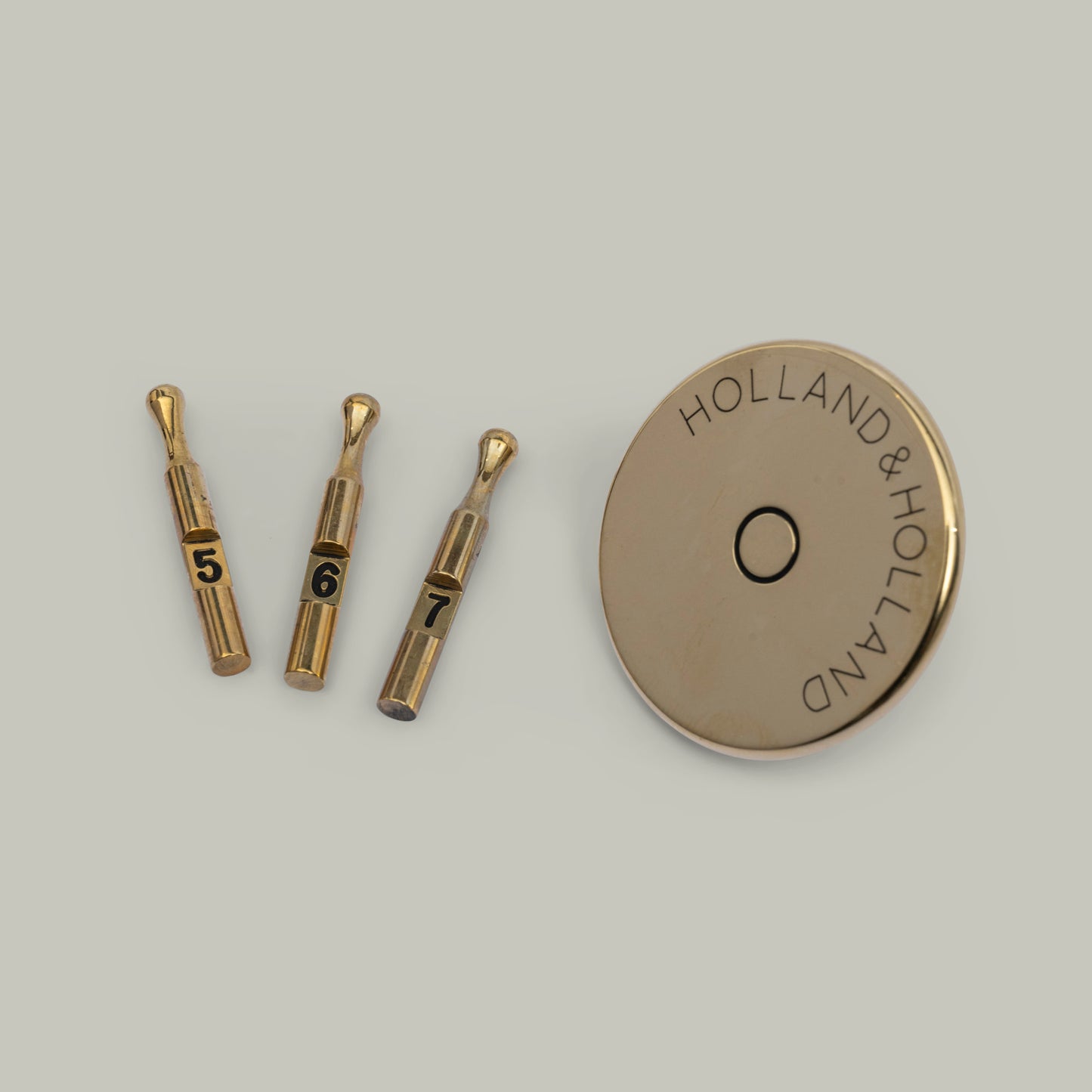 Northwood Ivorine and Brass Position Finder