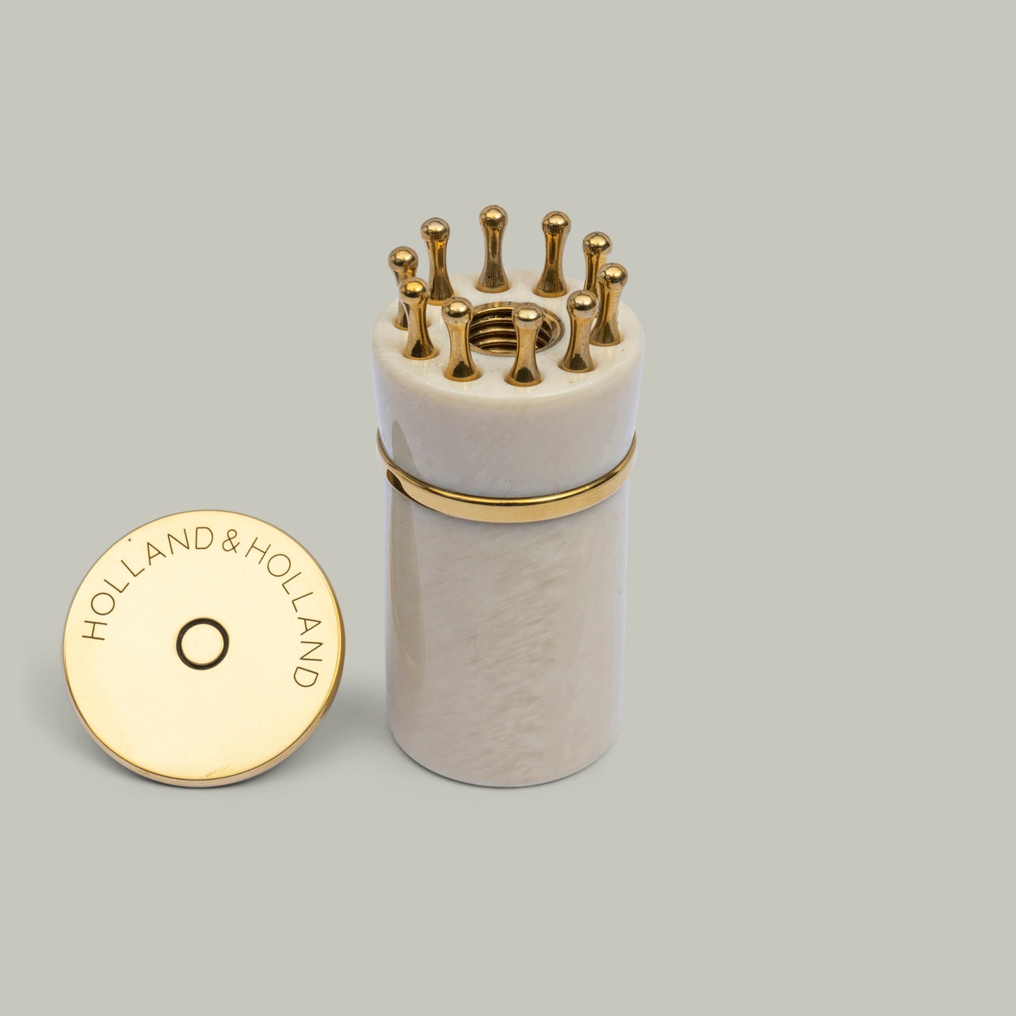 Northwood Ivorine and Brass Position Finder