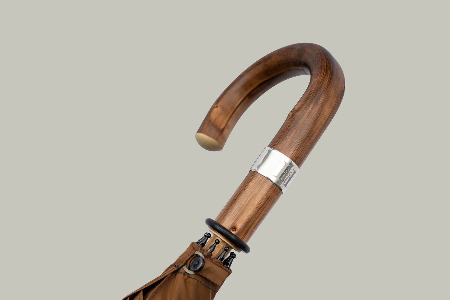 Noble Travel Umbrella with cartridge picking tip [OCHRE]