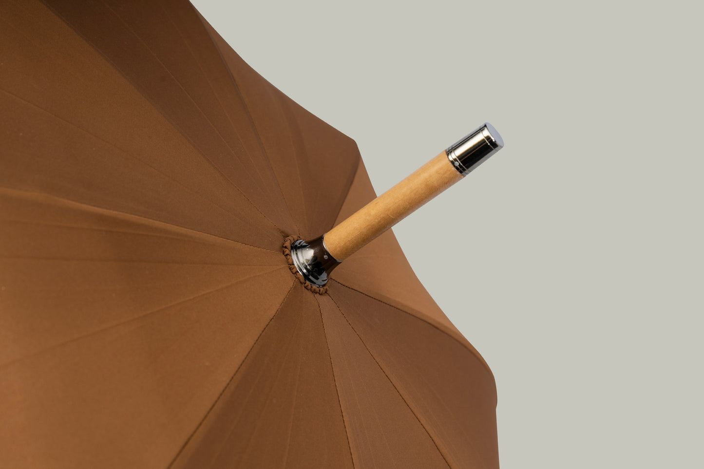 Noble Travel Umbrella with cartridge picking tip [OCHRE]