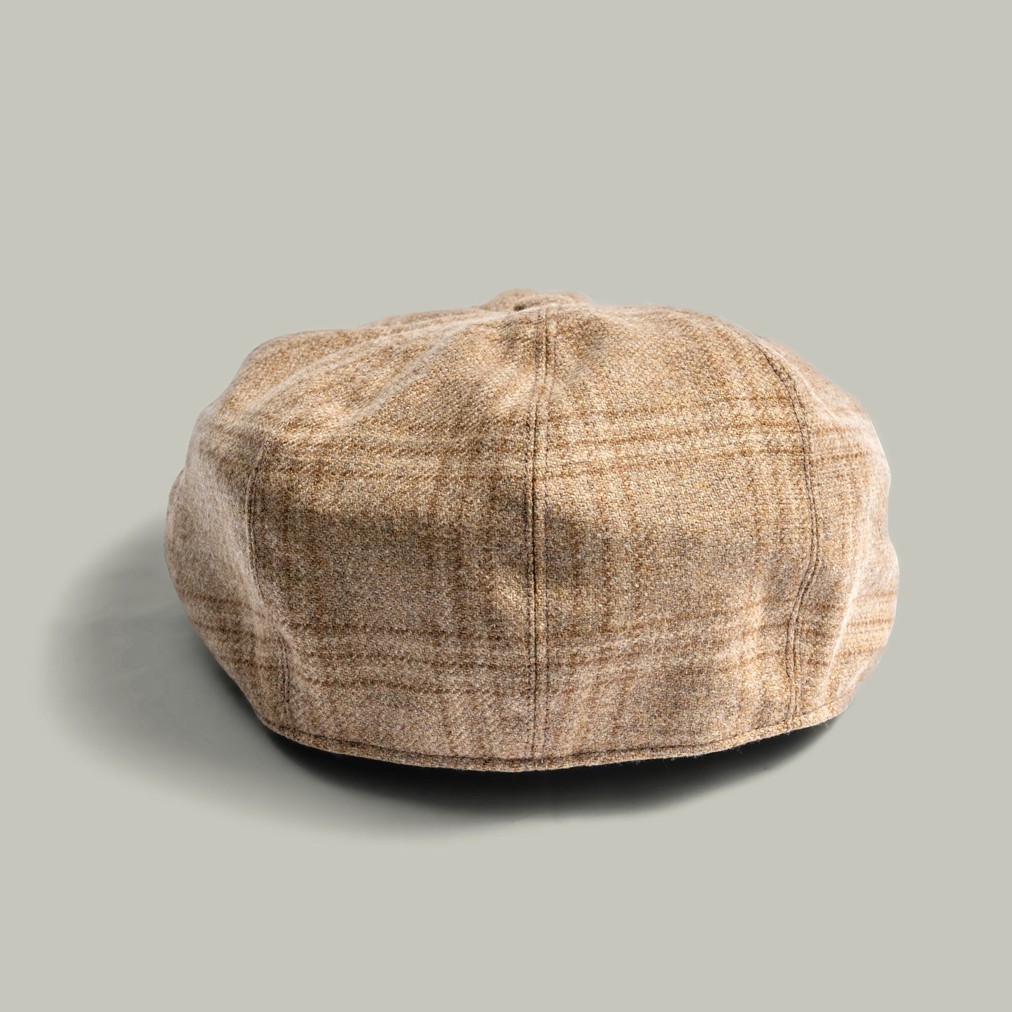 Harrow Tweed Panel Cap [HAZEL]